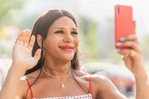 transsexuelle au tel rose trans